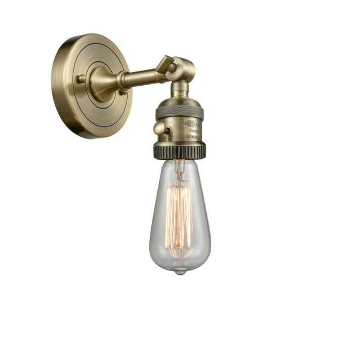 Innovations 203SW-AB One Light Wall Sconce, Antique Brass