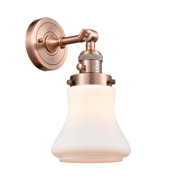 Innovations 203SW-AC-G191-LED LED Wall Sconce, Antique Copper