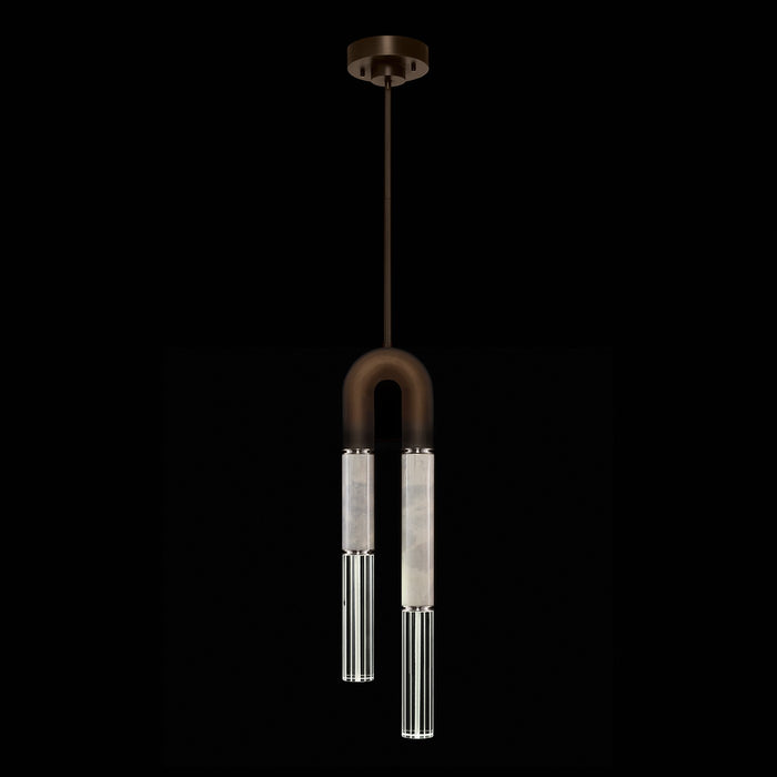 Fine Art 923340-222ST LED Pendant, Bronze