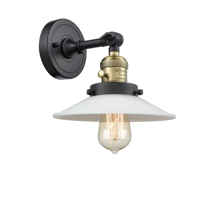 Innovations 203SW-BAB-G1-LED LED Wall Sconce, Black Antique Brass