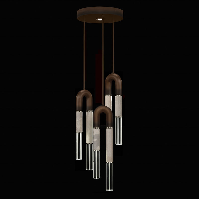 Fine Art 923840-222ST LED Pendant, Bronze