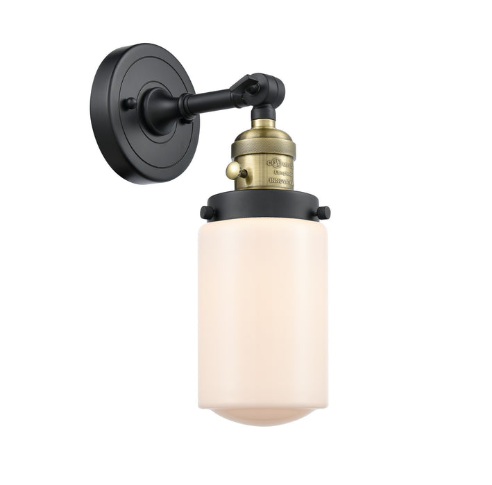 Innovations 203SW-BAB-G311-LED LED Wall Sconce, Black Antique Brass