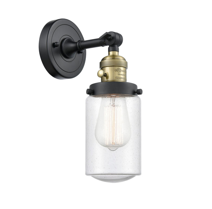 Innovations 203SW-BAB-G314-LED LED Wall Sconce, Black Antique Brass