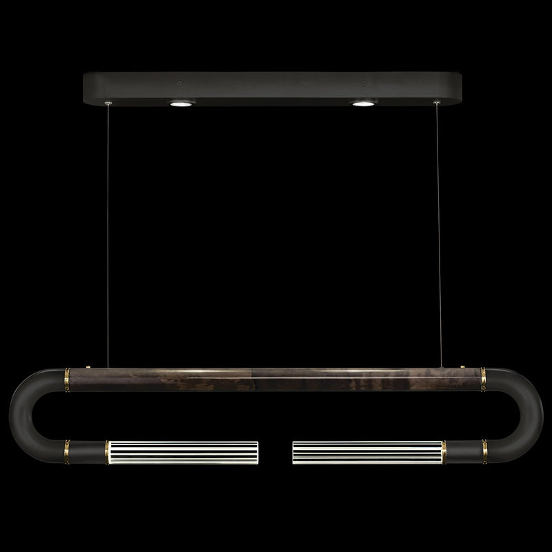 Fine Art 924140-111ST LED Linear Pendant, Black