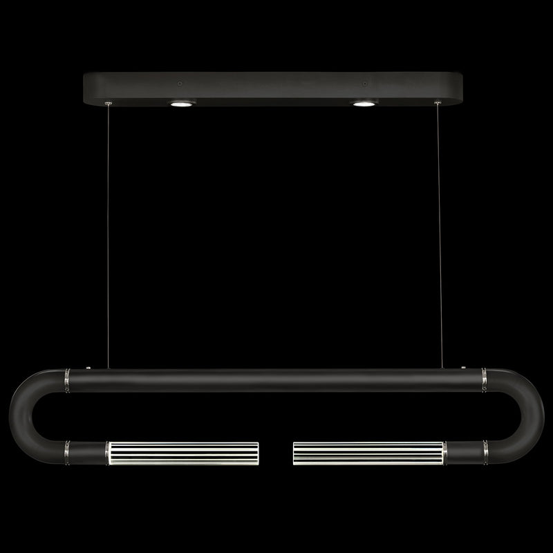 Fine Art 924140-120ST LED Linear Pendant, Black