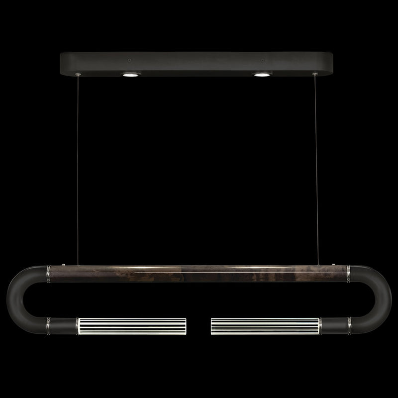 Fine Art 924140-121ST LED Linear Pendant, Black