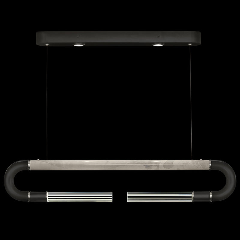 Fine Art 924140-122ST LED Linear Pendant, Black