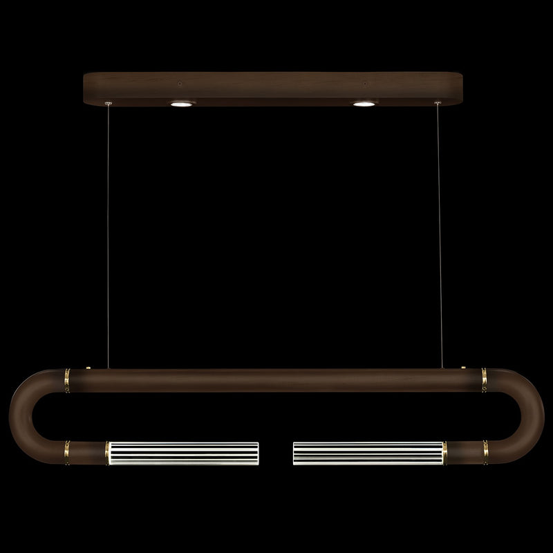 Fine Art 924140-210ST LED Linear Pendant, Bronze