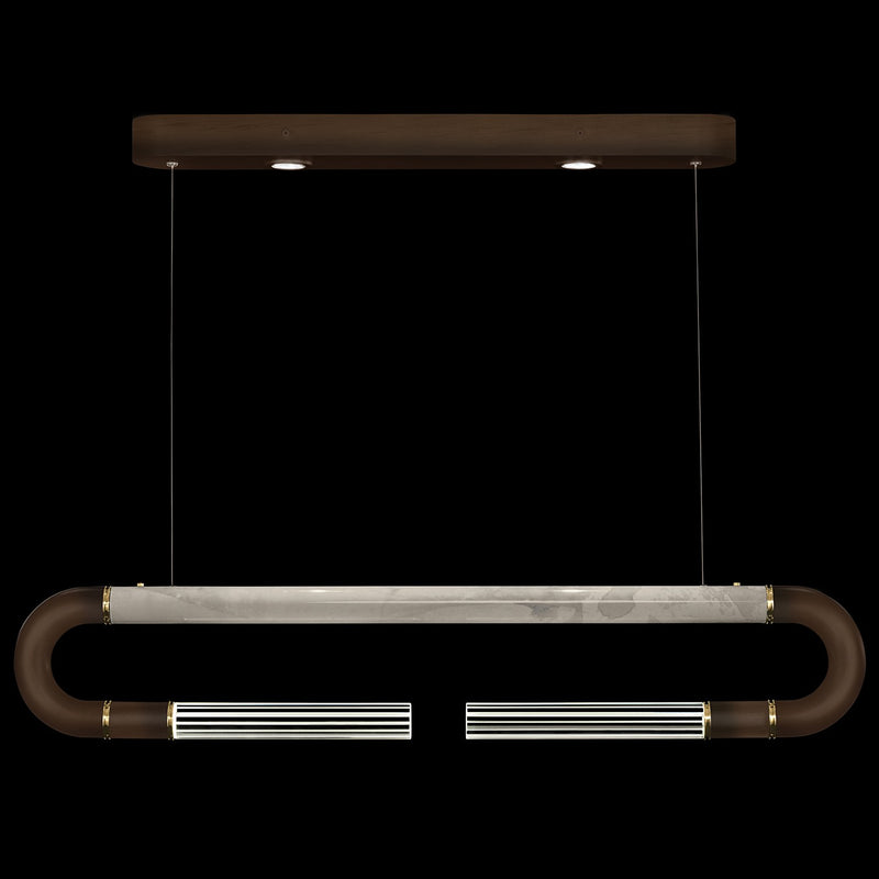Fine Art 924140-212ST LED Linear Pendant, Bronze