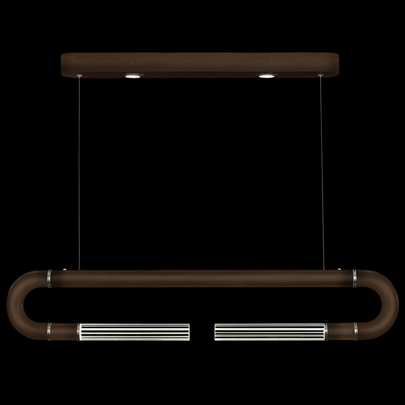 Fine Art 924140-220ST LED Linear Pendant, Bronze