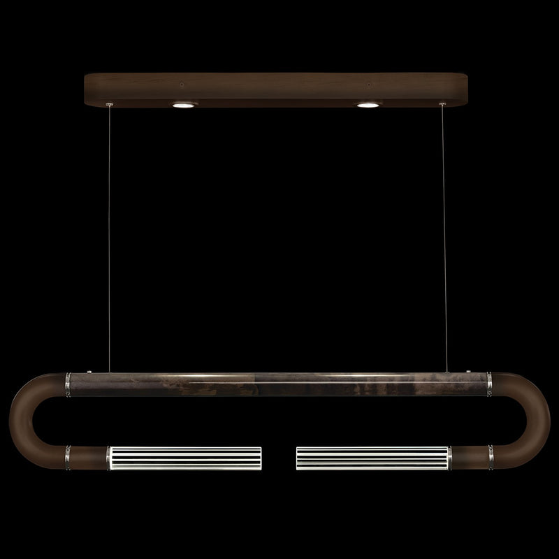 Fine Art 924140-221ST LED Linear Pendant, Bronze