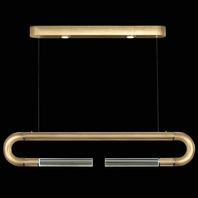 Fine Art 924140-320ST LED Linear Pendant, Gold