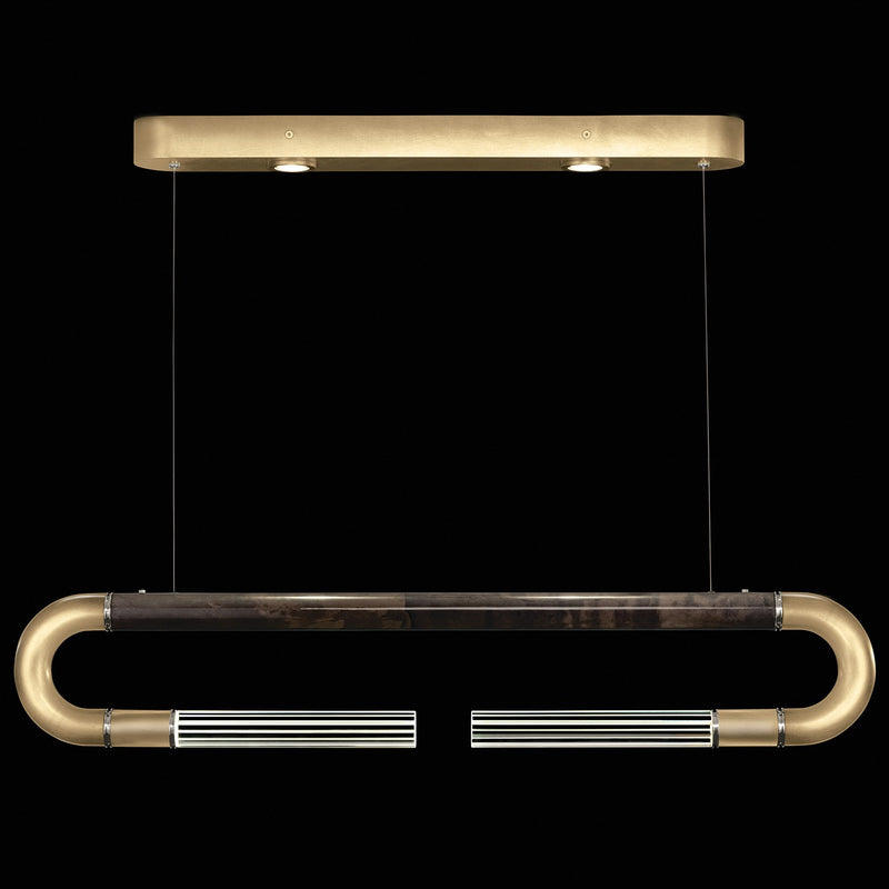 Fine Art 924140-321ST LED Linear Pendant, Gold