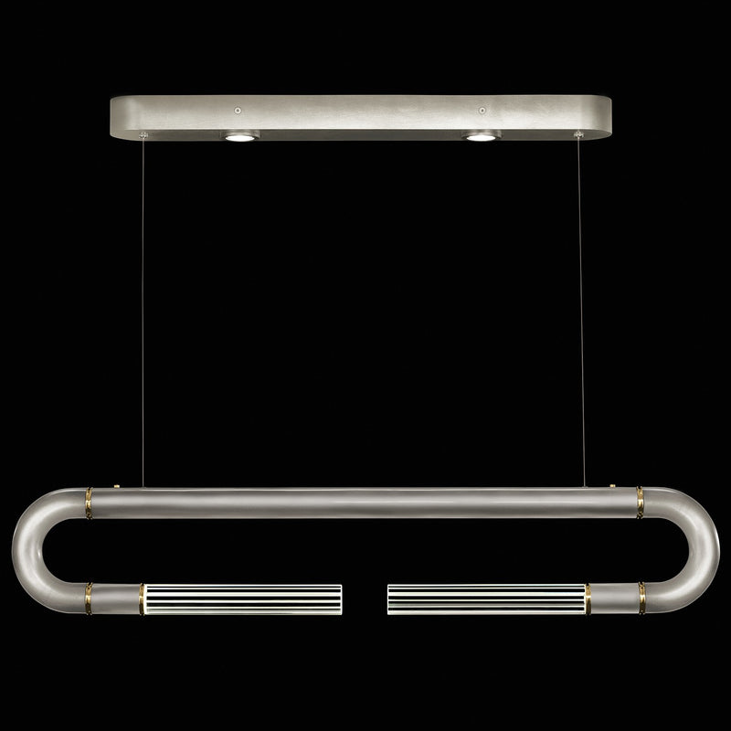 Fine Art 924140-410ST LED Linear Pendant, Silver