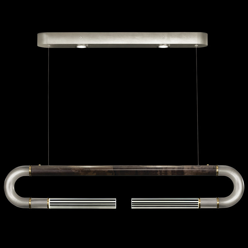 Fine Art 924140-411ST LED Linear Pendant, Silver