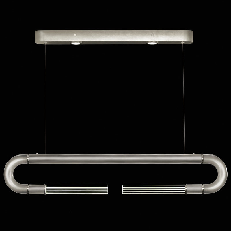 Fine Art 924140-420ST LED Linear Pendant, Silver