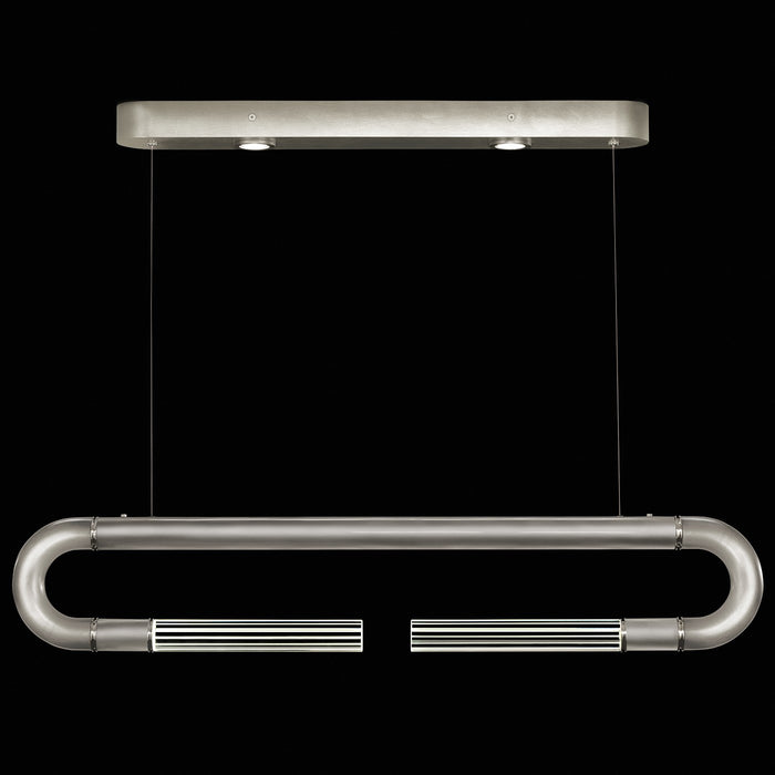 Fine Art 924140-420ST LED Linear Pendant, Silver