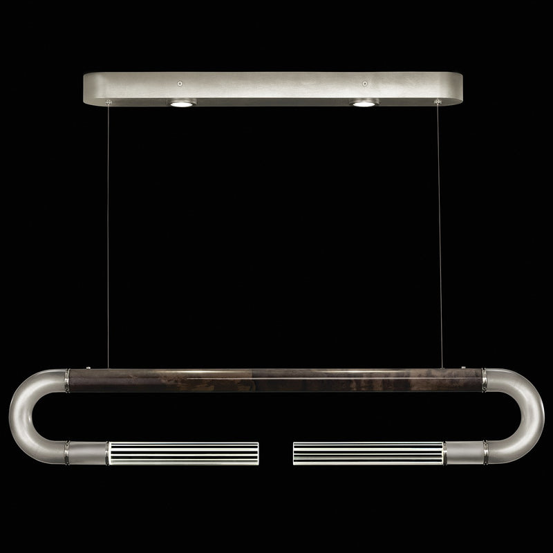 Fine Art 924140-421ST LED Linear Pendant, Silver