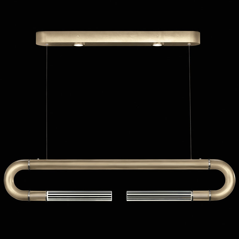 Fine Art 924140-520ST LED Linear Pendant, Gold