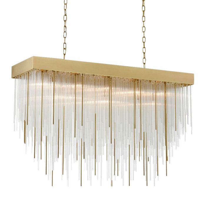 Zeev Lighting CD10412-27-AGB 27 Light Chandelier, Aged Brass
