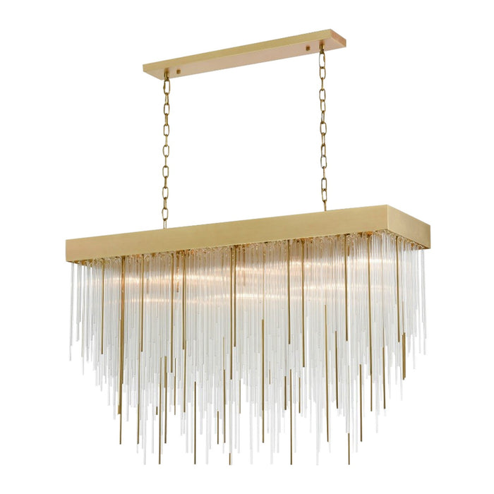 Zeev Lighting CD10412-27-AGB 27 Light Chandelier, Aged Brass