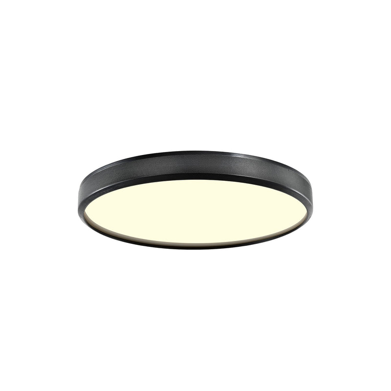 Zeev Lighting FM11747-LED-12-SBB LED Flush Mount, Satin Brushed Black