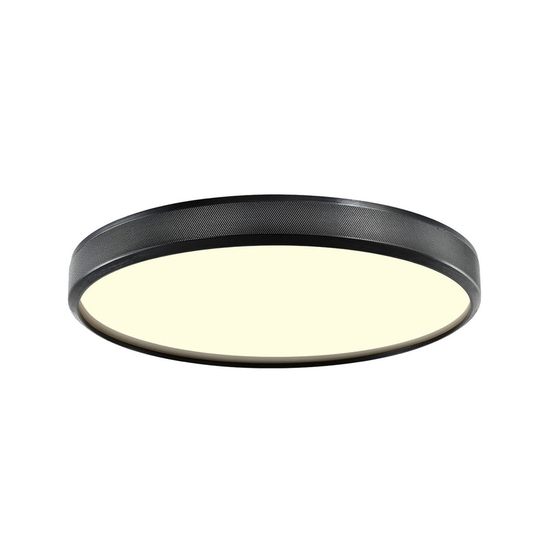Zeev Lighting FM11750-LED-18-SBB LED Flush Mount, Satin Brushed Black