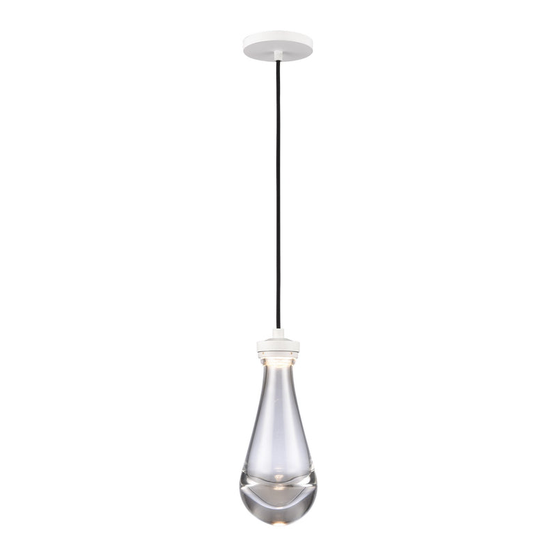 Zeev Lighting MP10902-LED-MW LED Mini Pendant, Matte White