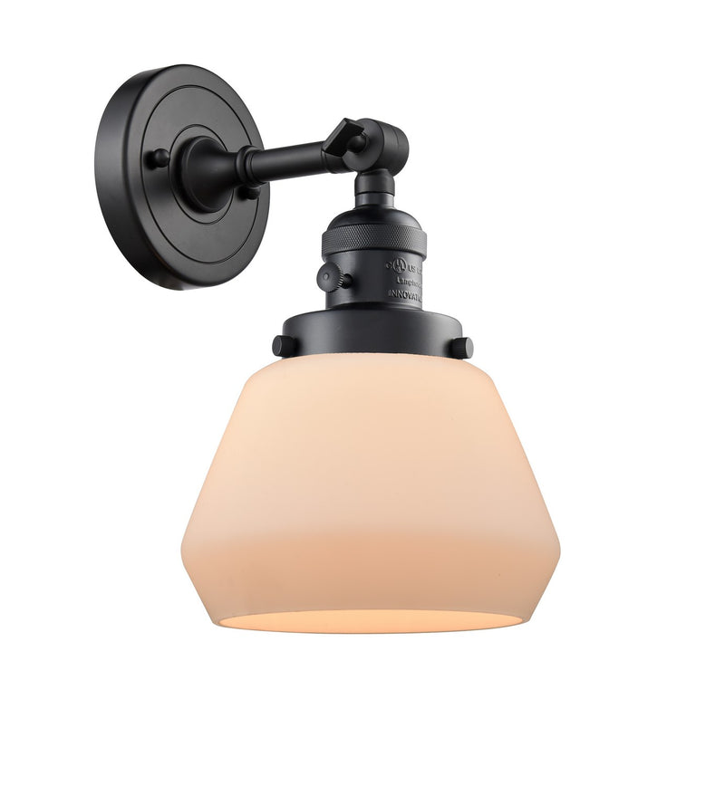Innovations 203SW-BK-G171-LED LED Wall Sconce, Matte Black