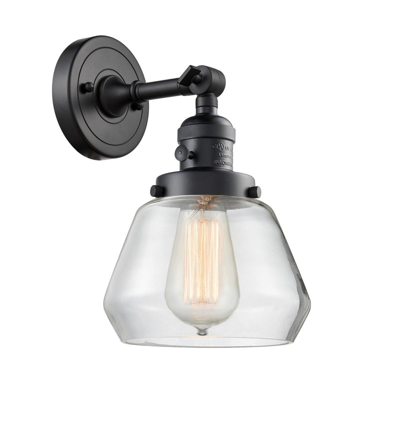Innovations 203SW-BK-G172-LED LED Wall Sconce, Matte Black