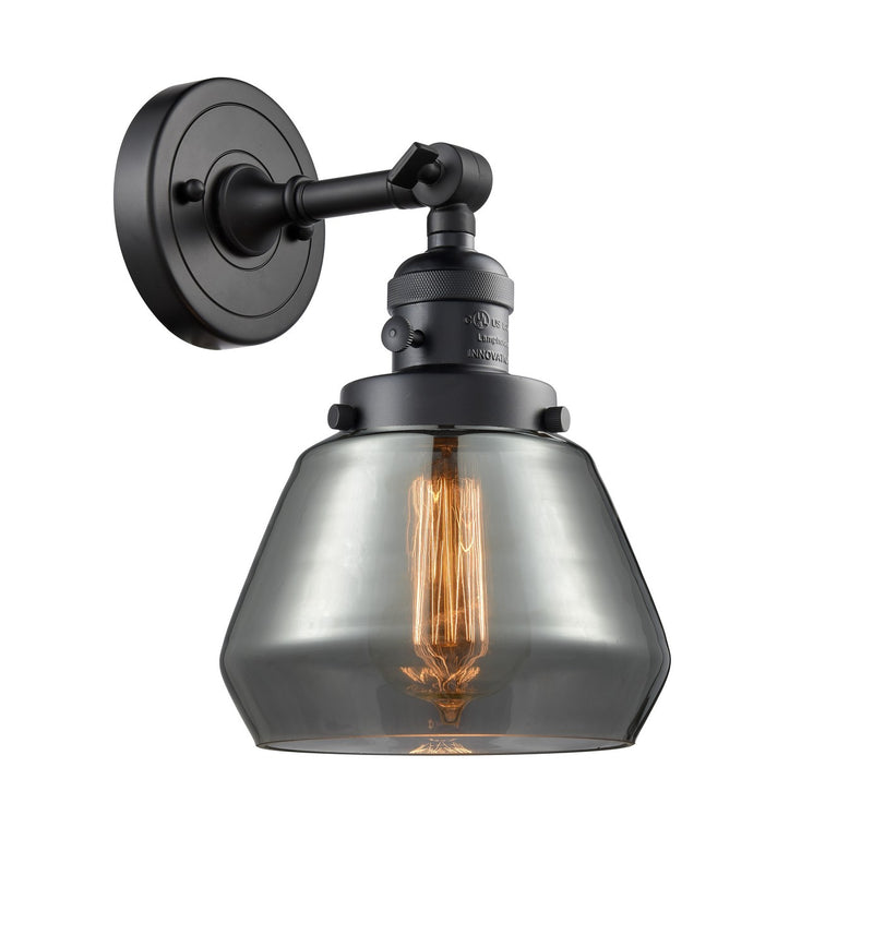 Innovations 203SW-BK-G173-LED LED Wall Sconce, Matte Black