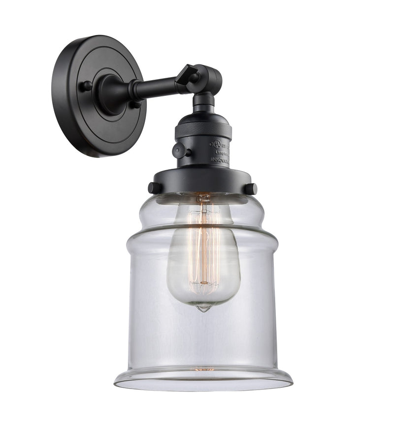 Innovations 203SW-BK-G182-LED LED Wall Sconce, Matte Black