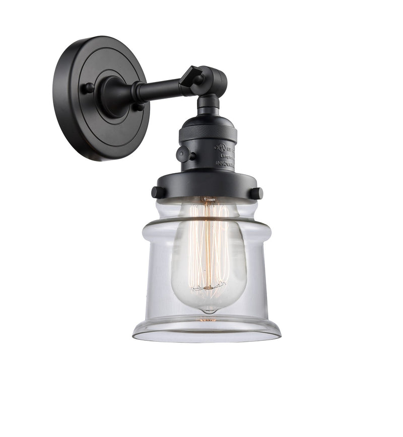 Innovations 203SW-BK-G182S-LED LED Wall Sconce, Matte Black