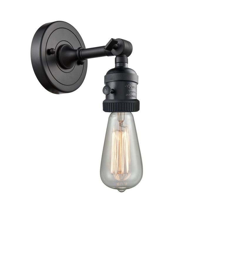 Innovations 203SW-BK-LED LED Wall Sconce, Matte Black