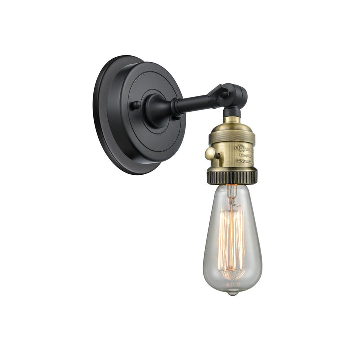 Innovations 203SWBP-BAB LED Wall Sconce, Black Antique Brass
