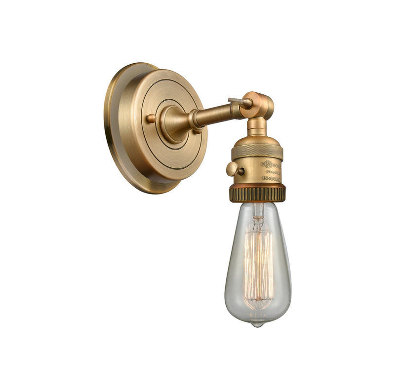 Innovations 203SWBP-BB LED Wall Sconce, Brushed Brass