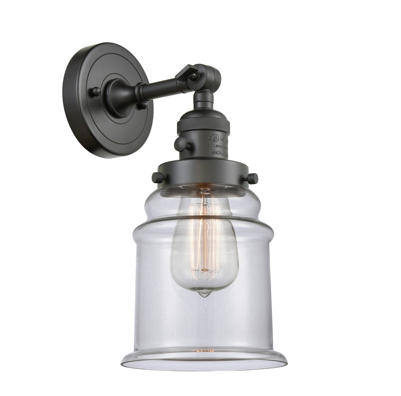 Innovations 203SW-OB-G182-LED LED Wall Sconce, Oil Rubbed Bronze