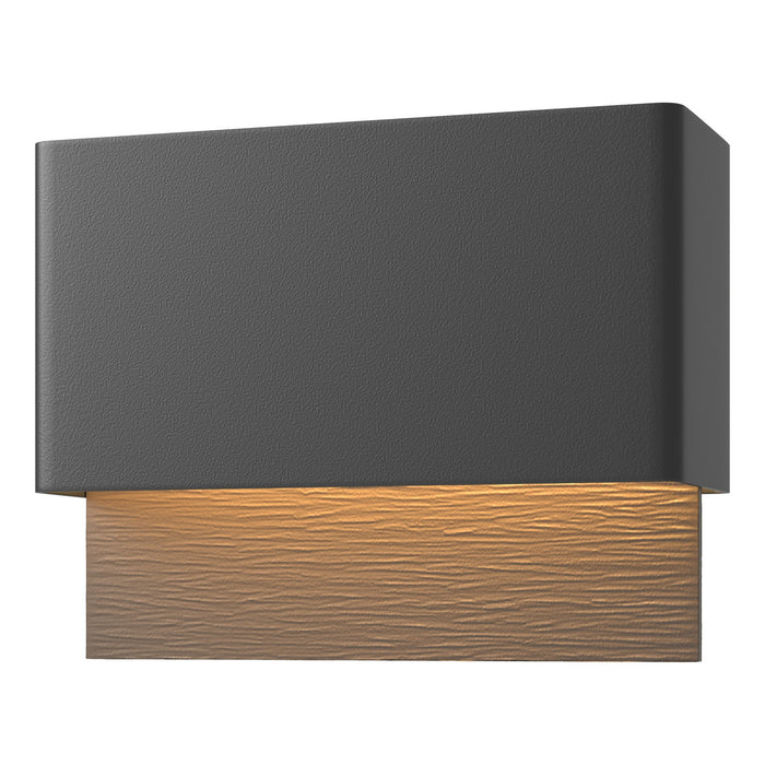 Hubbardton Forge 302630-LED-80-77 LED Outdoor Wall Sconce, Coastal Black