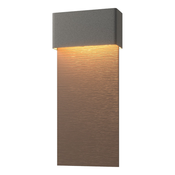 Hubbardton Forge 302632-LED-20-75 LED Outdoor Wall Sconce, Coastal Natural Iron