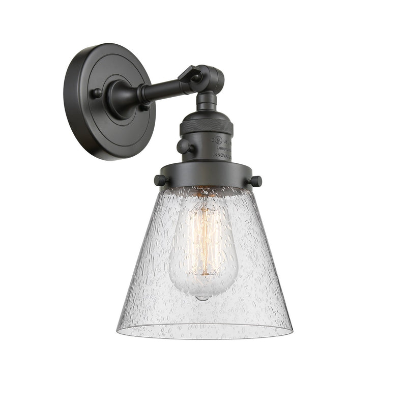 Innovations 203SW-OB-G64-LED LED Wall Sconce, Oil Rubbed Bronze