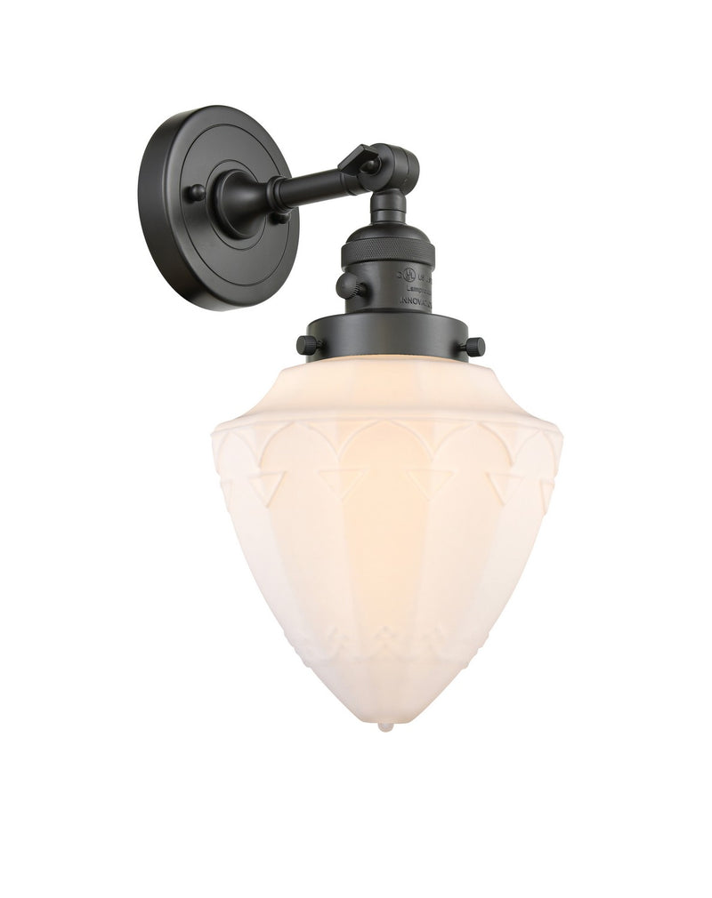 Innovations 203SW-OB-G661-7 One Light Wall Sconce, Oil Rubbed Bronze