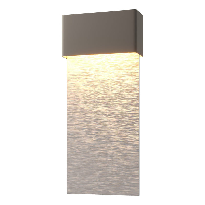 Hubbardton Forge 302632-LED-77-78 LED Outdoor Wall Sconce, Coastal Dark Smoke