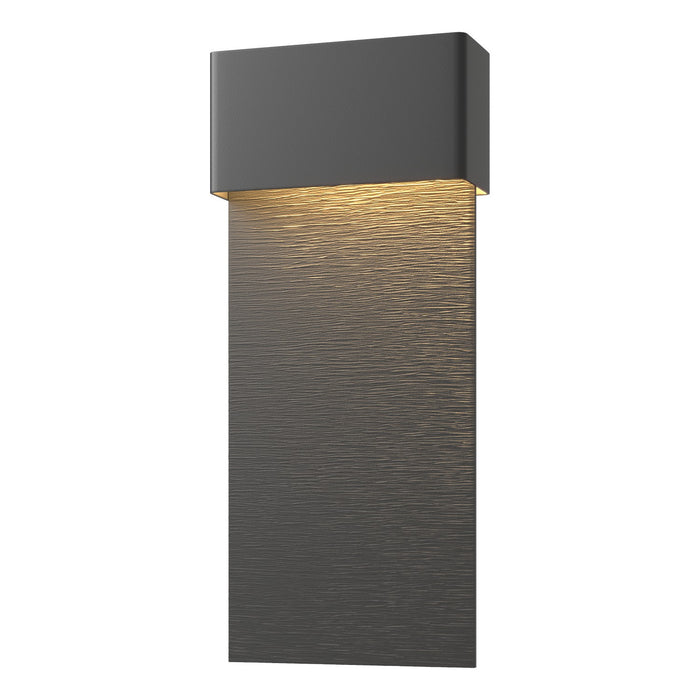 Hubbardton Forge 302632-LED-77-80 LED Outdoor Wall Sconce, Coastal Dark Smoke