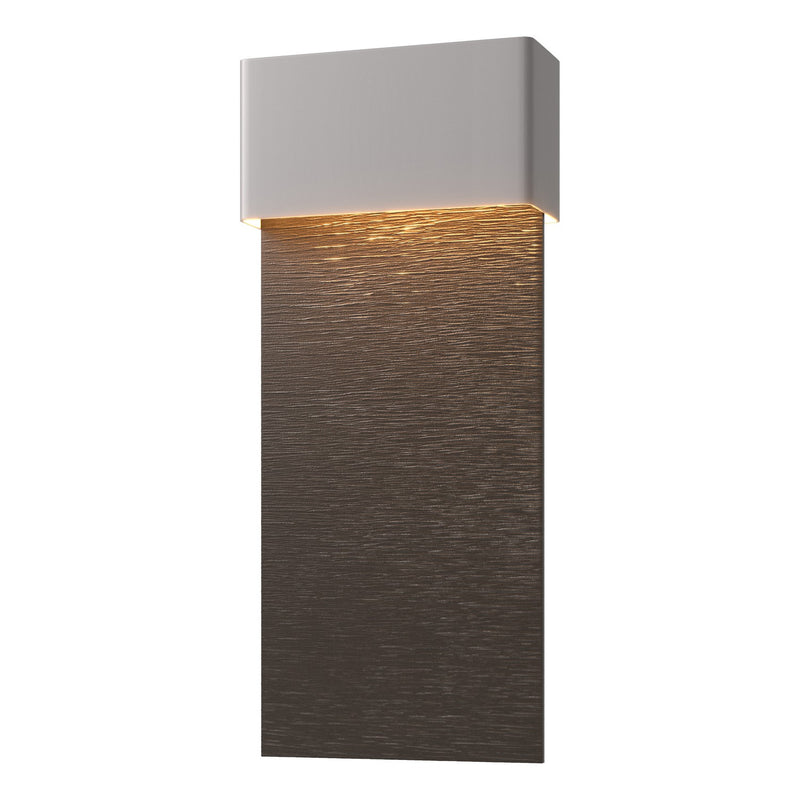 Hubbardton Forge 302632-LED-78-14 LED Outdoor Wall Sconce, Coastal Burnished Steel