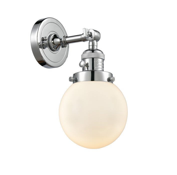 Innovations 203SW-PC-G201-6-LED LED Wall Sconce, Polished Chrome