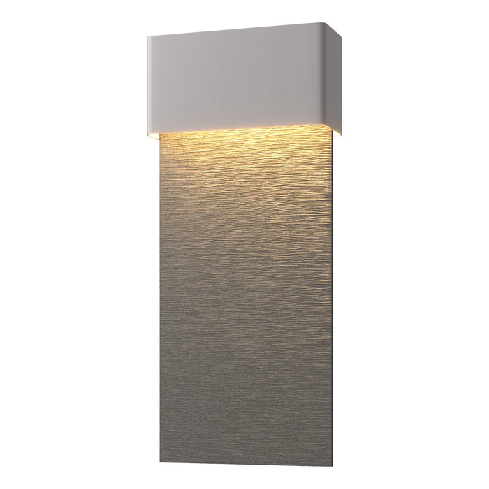 Hubbardton Forge 302632-LED-78-20 LED Outdoor Wall Sconce, Coastal Burnished Steel