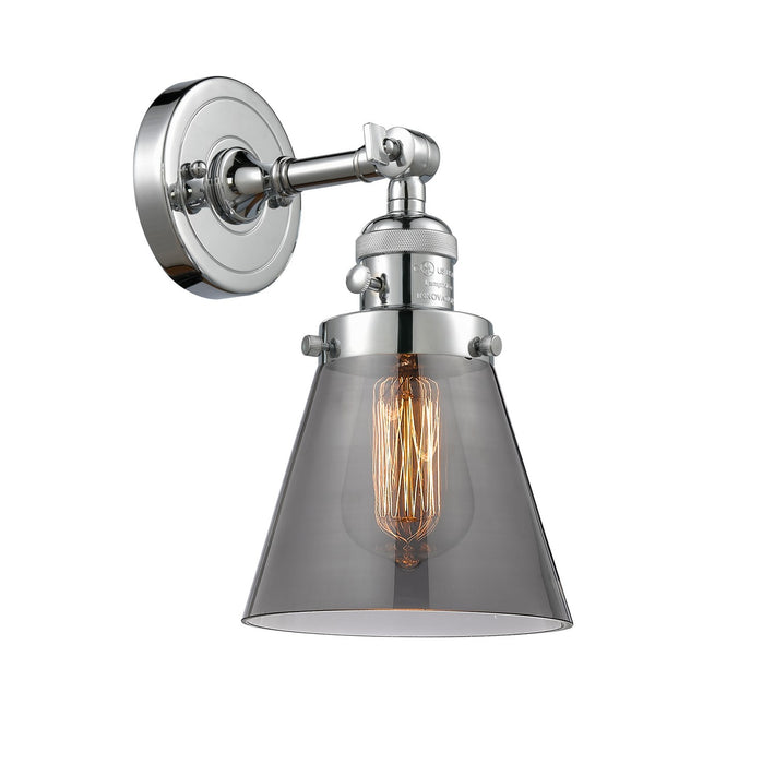 Innovations 203SW-PC-G63-LED LED Wall Sconce, Polished Chrome