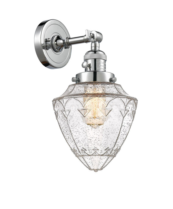 Innovations 203SW-PC-G664-7 One Light Wall Sconce, Polished Chrome