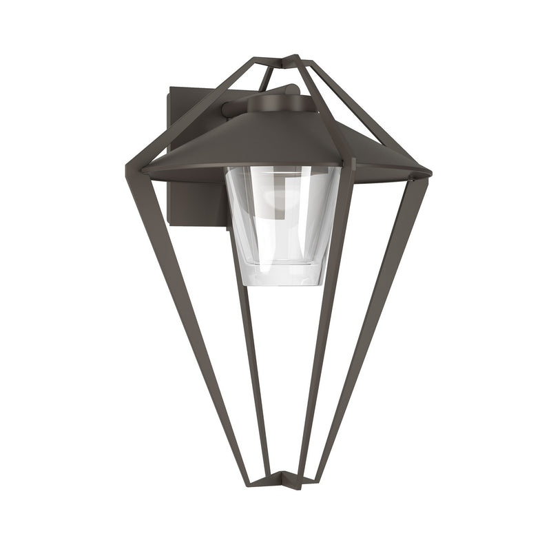 Hubbardton Forge 302651-SKT-77-ZM0726 One Light Outdoor Wall Sconce, Coastal Dark Smoke