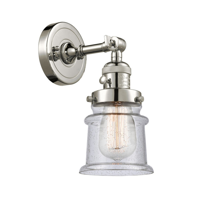 Innovations 203SW-PN-G184S-LED LED Wall Sconce, Polished Nickel